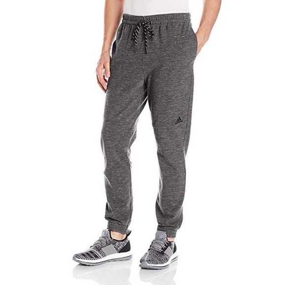 adidas essentials heathered piqué pants